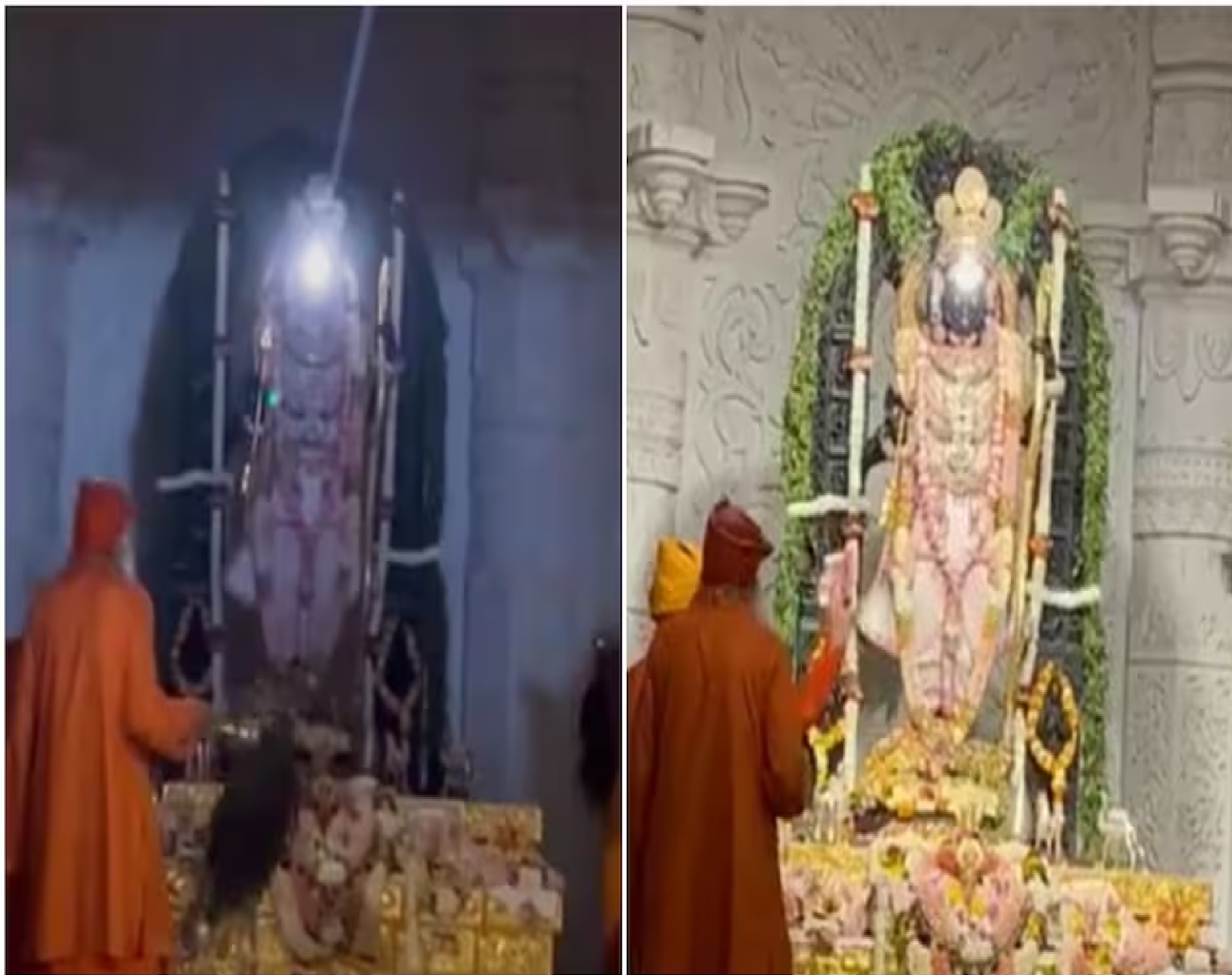 New Delhi: Ram navami के मौके पर रामलला का हुआ सूर्यतिलक, ऐसा रहा भव्य मंदिर का नजारा